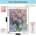 Kit peinture diamant floral 20 à 50 cm – 4
