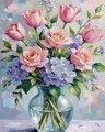 Kit peinture diamant floral 20 à 50 cm – Couleur DZDP122883