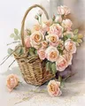 Kit peinture diamant floral 20 à 50 cm – Couleur DZDP129427