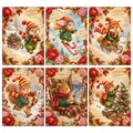 Kit peinture diamant forêt noël 30 à 60 cm – 1