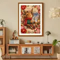 Kit peinture diamant forêt noël 30 à 60 cm – 3