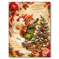 Kit peinture diamant forêt noël 30 à 60 cm – Couleur WE4725