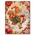Kit peinture diamant forêt noël 30 à 60 cm – Couleur WE4727
