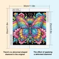 Kit peinture diamant forme spéciale papillon – 2