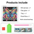 Kit peinture diamant forme spéciale papillon – 3