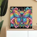 Kit peinture diamant forme spéciale papillon – 5