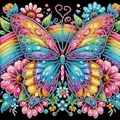 Kit peinture diamant forme spéciale papillon – Couleur butterfly