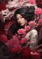 Kit peinture diamant geisha dragon 20x30 à 50x70 cm – Couleur C1590-1