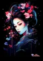Kit peinture diamant geisha dragon 20x30 à 50x70 cm – Couleur C1590-6