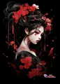 Kit peinture diamant geisha dragon 20x30 à 50x70 cm – Couleur C1590-8