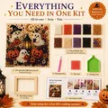 Kit peinture diamant Halloween fantôme et citrouille – 6