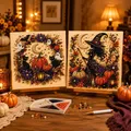 Kit peinture diamant Halloween fantôme et citrouille – Couleur Bleu (AC)