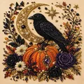 Kit peinture diamant Halloween fantôme et citrouille – Couleur ZZHEwuya