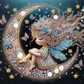 Kit peinture diamant lune forme spéciale adulte – 1