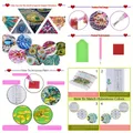 Kit peinture diamant miroir mandala forme spéciale – 6