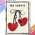 Kit peinture diamant motifs abstraits 20 à 50 cm – Couleur BLANC (XI-3285)