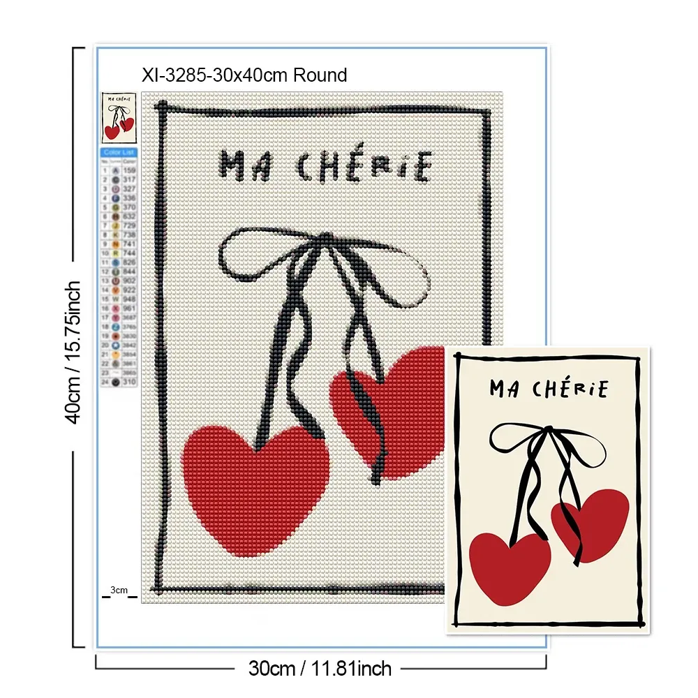 Kit peinture diamant motifs abstraits 20 à 50 cm