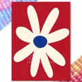 Kit peinture diamant motifs abstraits 20 à 50 cm – Couleur Jaune (XI-3286)