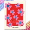 Kit peinture diamant motifs abstraits 20 à 50 cm – Couleur Orange (XI-3298)