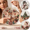 Kit peinture diamant Noël 20x20 cm avec chaîne – 1