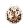 Kit peinture diamant Noël 20x20 cm avec chaîne – Color Elk