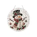 Kit peinture diamant Noël 20x20 cm avec chaîne – Color Snowman