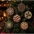 Kit peinture diamant Noël 6 pièces – Couleur J Set