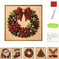 Kit peinture diamant Noël avec cadre 20x20cm – 5