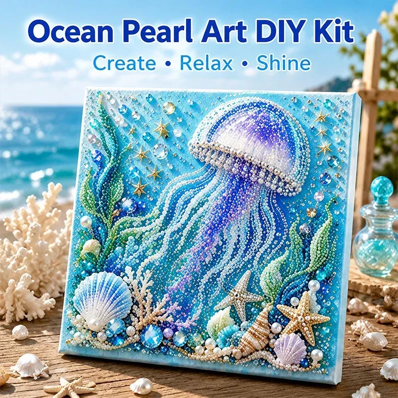 Kit peinture diamant Océan 20x20cm