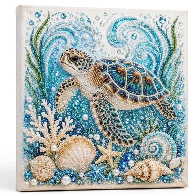 Kit peinture diamant Océan 20x20cm