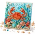 Kit peinture diamant Océan 20x20cm – Couleur Type H