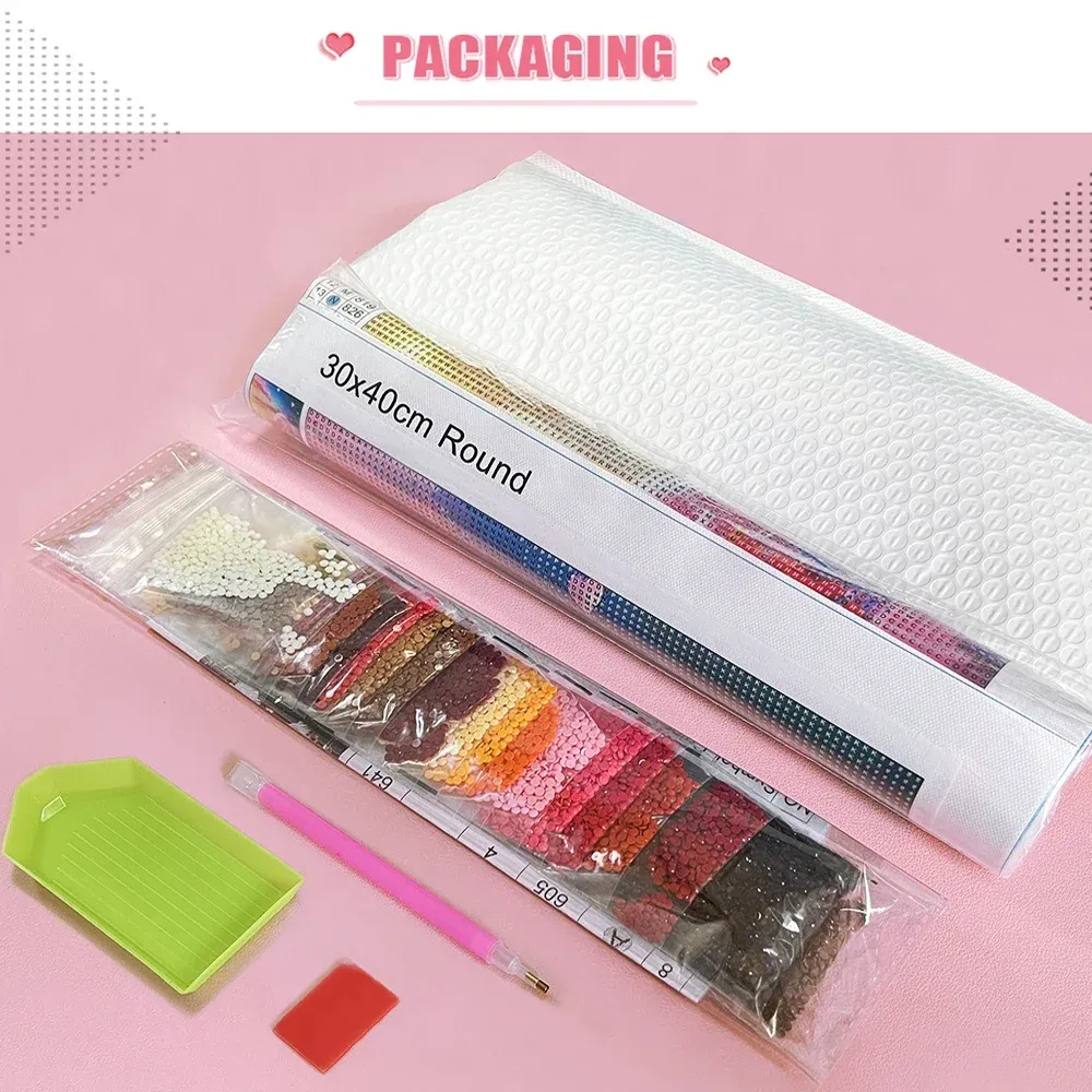 Kit peinture diamant papillon 20 à 30 cm