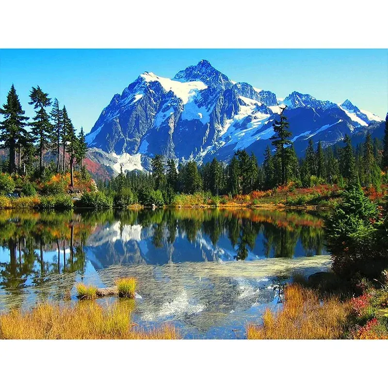 Kit peinture diamant paysage 20 à 60 cm