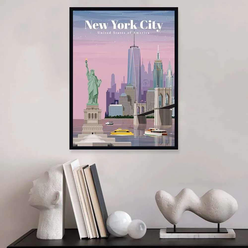 Kit peinture diamant paysage personnalisé 30 à 70 cm