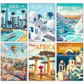 Kit peinture diamant paysage ville 20 à 50 cm – 1