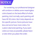 Kit peinture diamant personnalisé 5D carré ou rond – 2