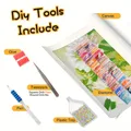 Kit peinture diamant personnalisé 5D carré ou rond – 6