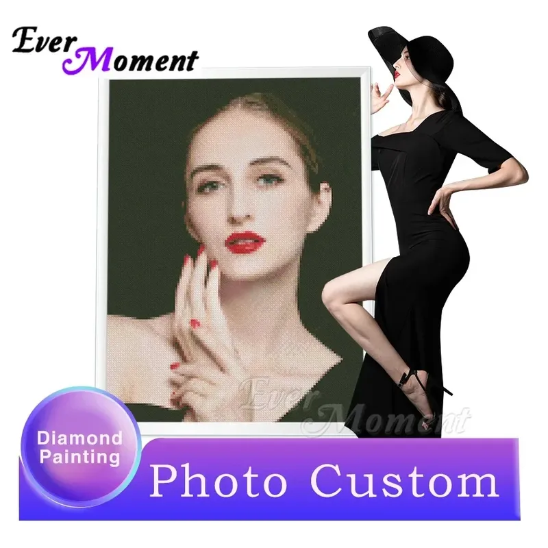 Kit peinture diamant personnalisé 5D carré ou rond