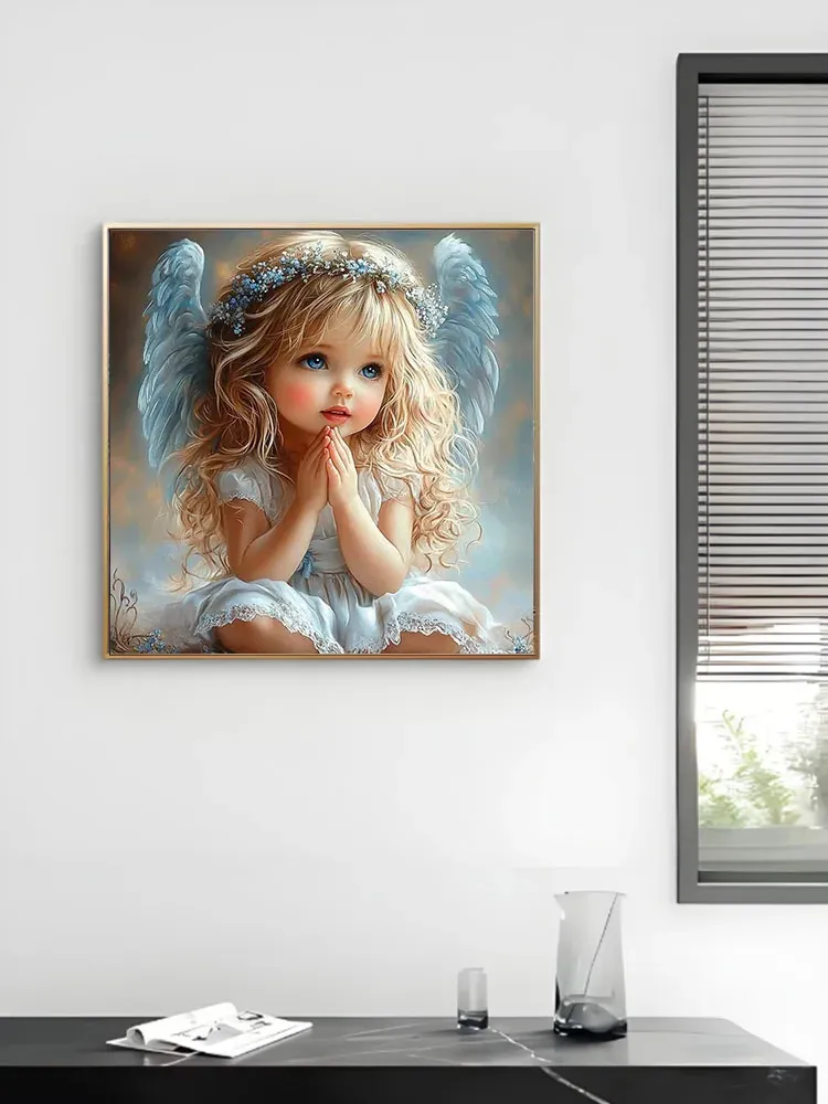 Kit peinture diamant Petit Ange 20 à 50 cm