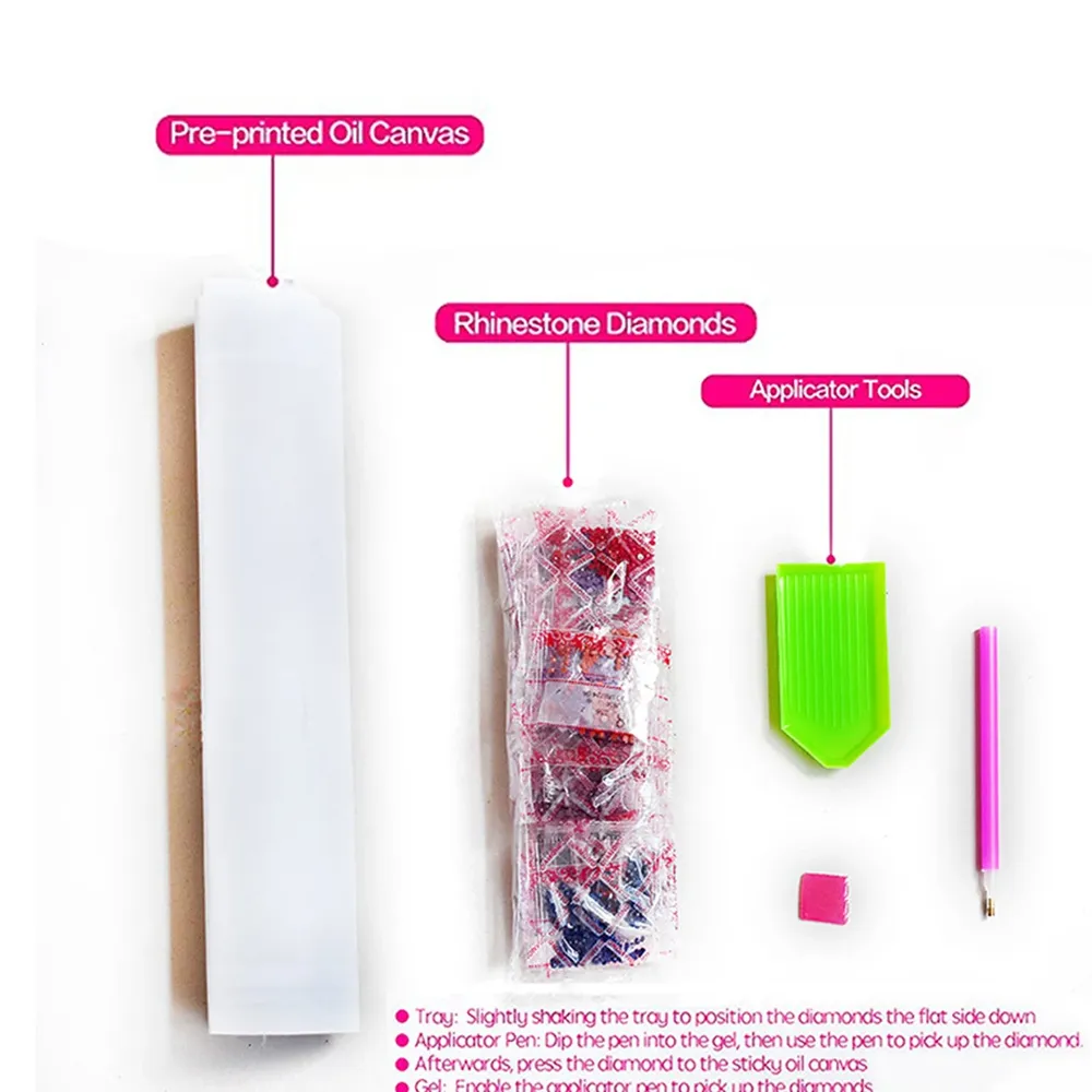 Kit peinture diamant Phénix One Piece 20 à 40 cm