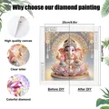Kit peinture diamant religieux 30x30 cm pour adultes – 2