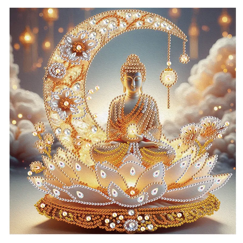 Kit peinture diamant religieux 30x30 cm pour adultes