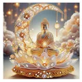 Kit peinture diamant religieux 30x30 cm pour adultes – Couleur Religion