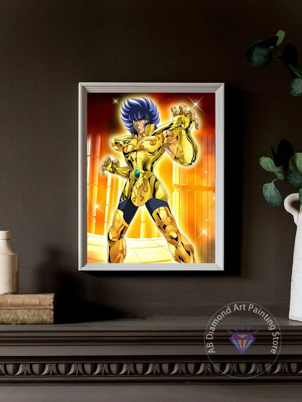 Kit peinture diamant Saint Seiya 30x40 à 50x70 cm