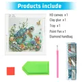 Kit peinture diamant tortue fleur 5D – 3