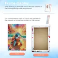 Kit peinture diamant tortue plage 20x30 à 40x50 cm – 2