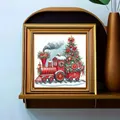 Kit peinture diamant Train Noël 20x20 à 40x40cm – 2