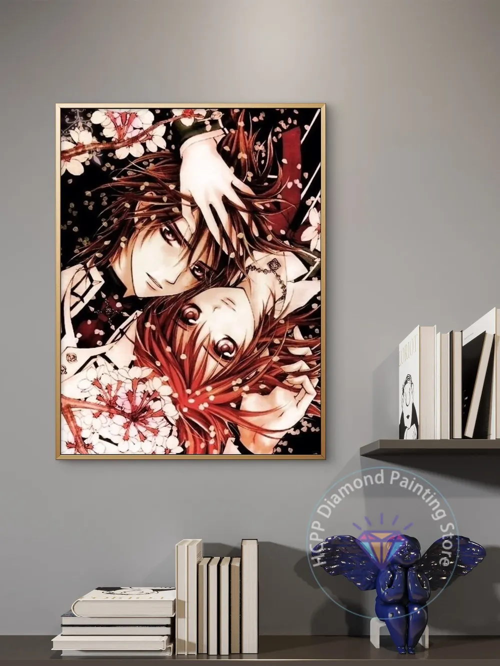 Kit peinture diamant Vampire Knight 30x40 à 50x70 cm