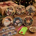 Kit peinture Noël 6 pièces décorations à suspendre – 2
