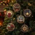 Kit peinture Noël 6 pièces décorations à suspendre – 3